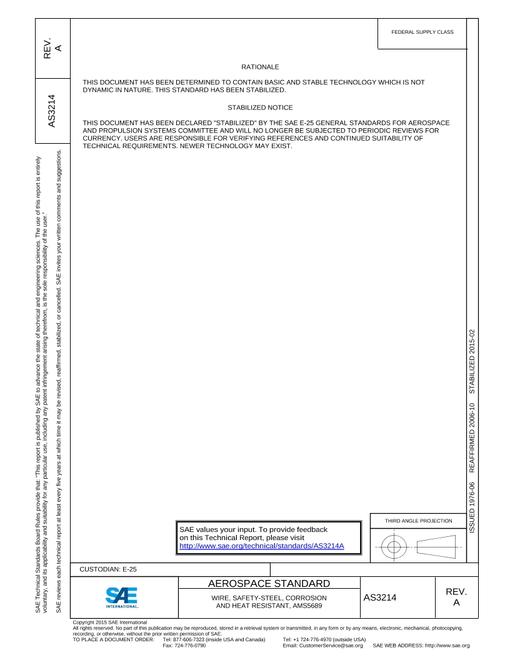 SAE AS3214A pdf
