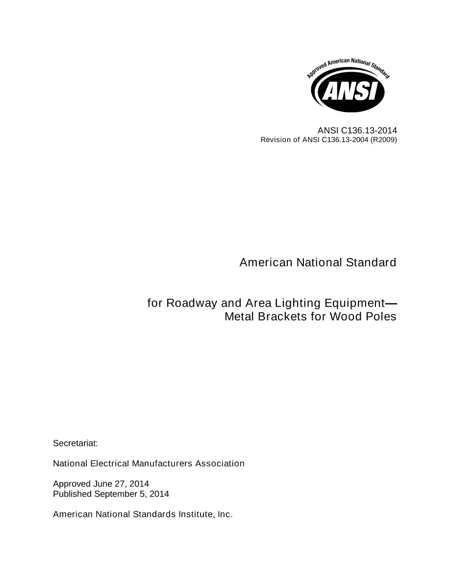ANSI C136.13-2014 ANSI C136.13-2014 pdf