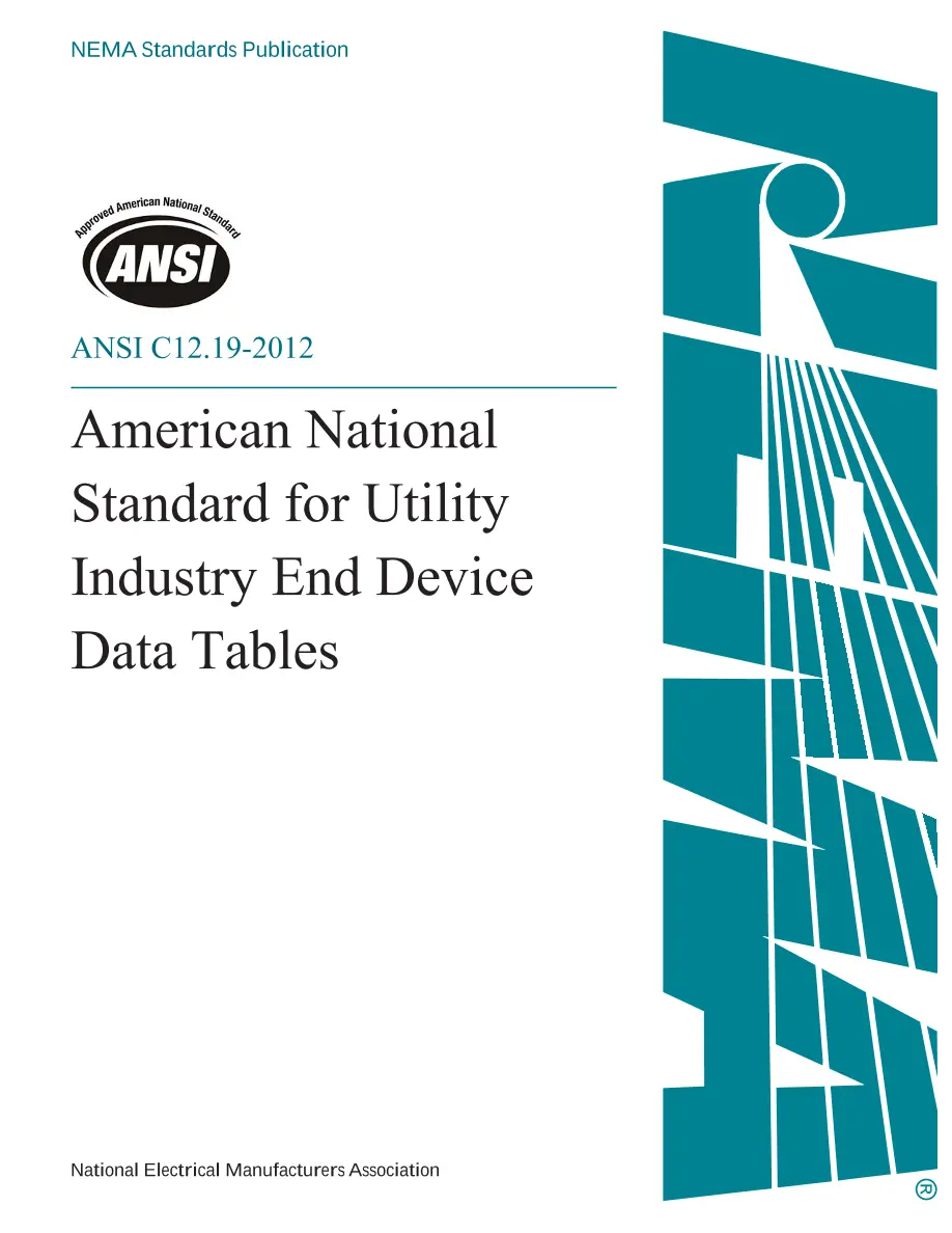 ANSI C12.19-2012 ANSI C12.19-2012 pdf