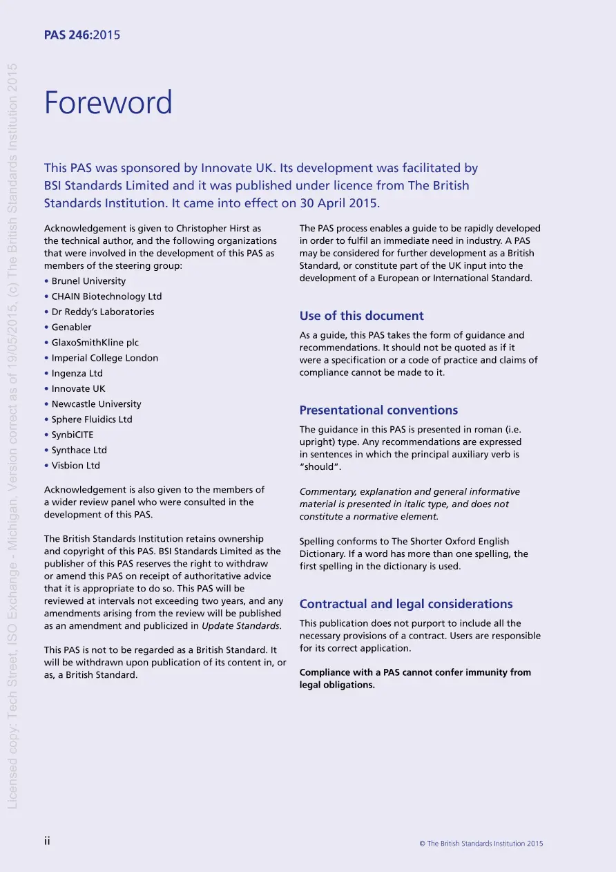 BS PAS 246:2015 pdf