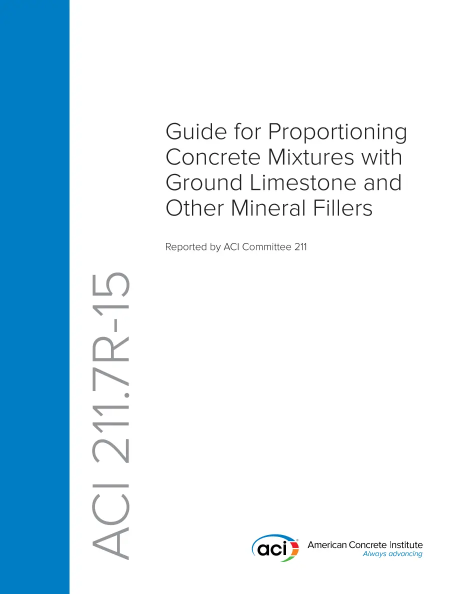 ACI 211.7R-15 ACI 211.7R-15 pdf