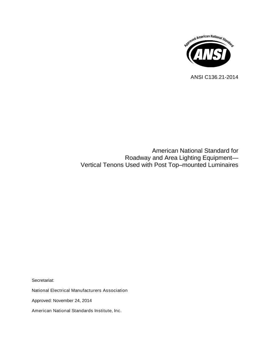 ANSI C136.21-2014 ANSI C136.21-2014 pdf