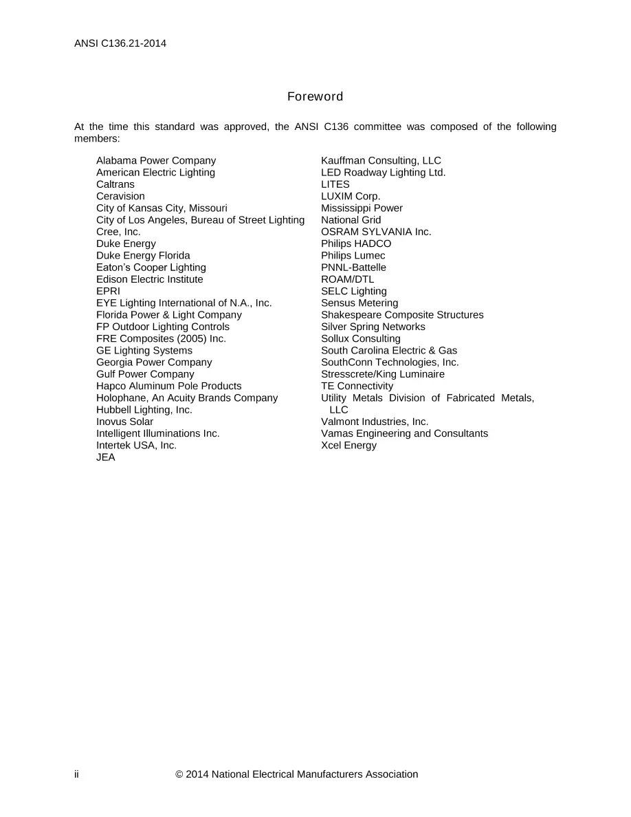 ANSI C136.21-2014 ANSI C136.21-2014 pdf