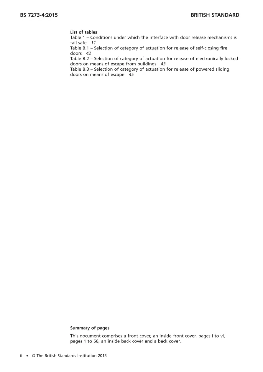 BS 7273-4:2015 BS 7273-4:2015 pdf