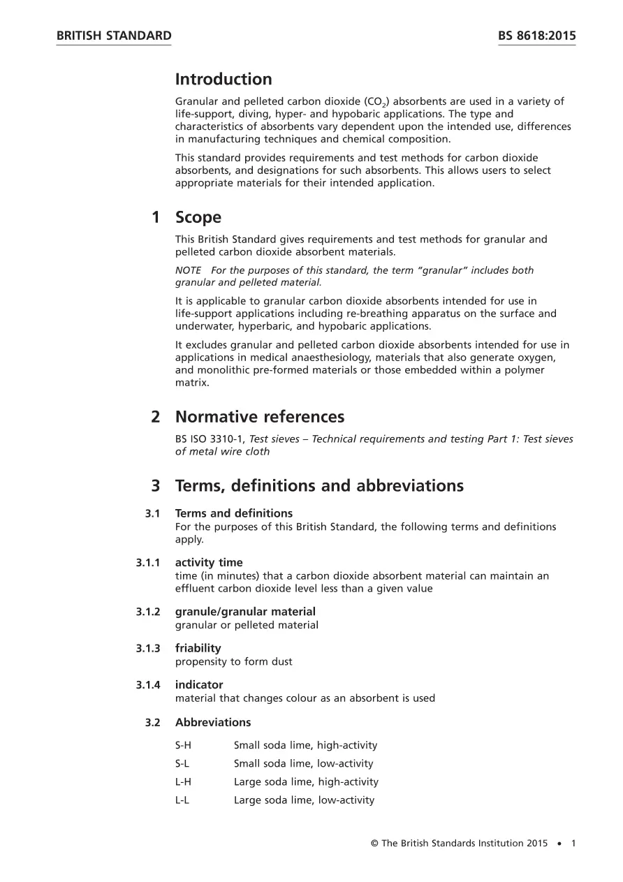 BS 8618:2015 BS 8618:2015 pdf