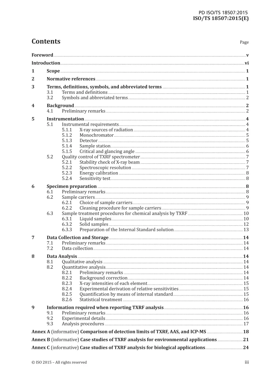 BS PD ISO/TS 18507:2015 pdf