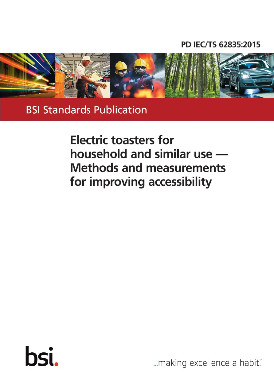 BS PD IEC/TS 62835:2015 BS PD IEC/TS 62835:2015 pdf