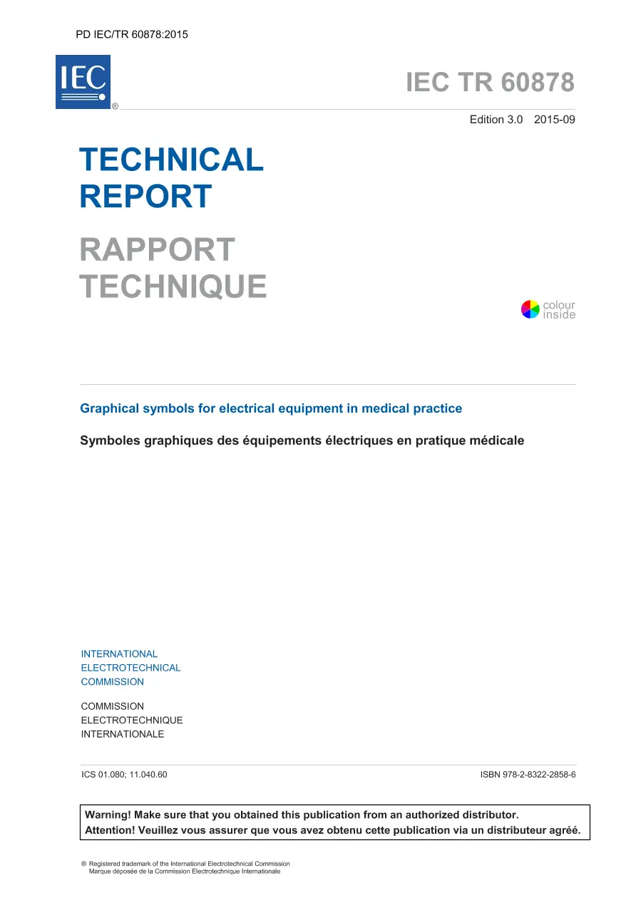 BS PD IEC/TR 60878:2015 BS PD IEC/TR 60878:2015 pdf
