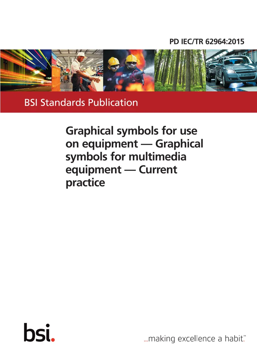 BS PD IEC/TR 62964:2015 BS PD IEC/TR 62964:2015 pdf