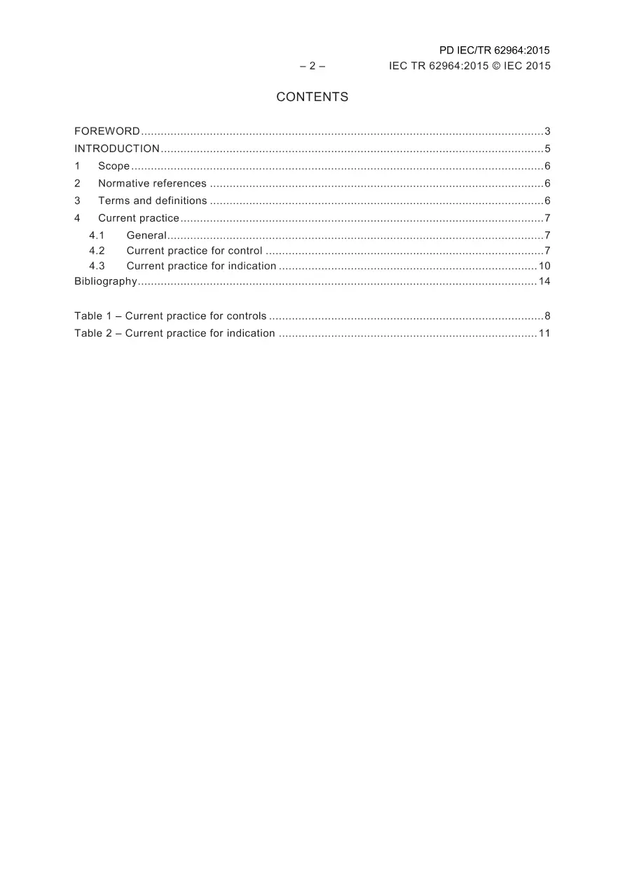 BS PD IEC/TR 62964:2015 BS PD IEC/TR 62964:2015 pdf