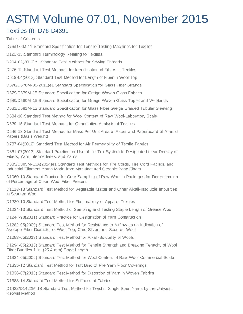 ASTM Volume 07.01:2015 ASTM Volume 07.01:2015 pdf