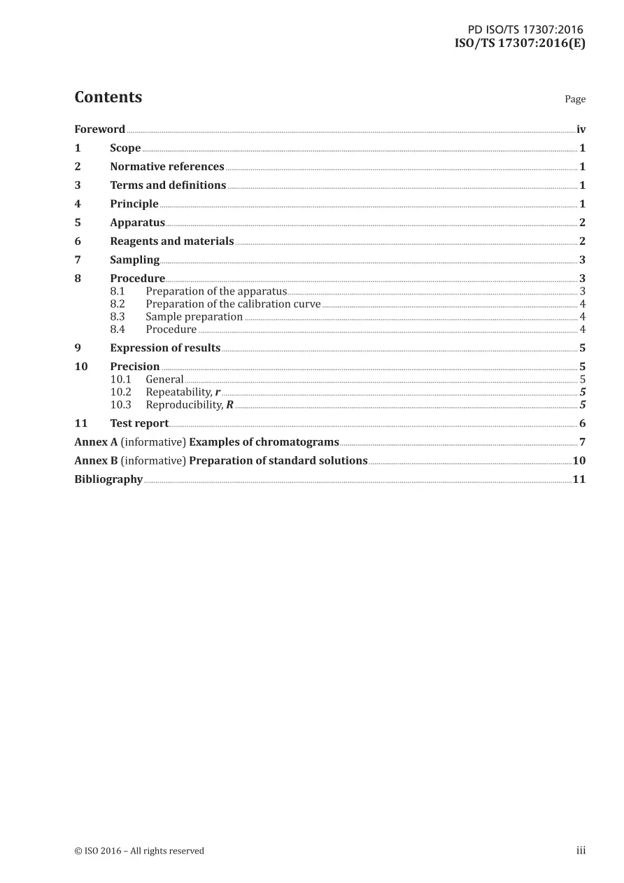 BS PD ISO/TS 17307:2016 BS PD ISO/TS 17307:2016 pdf