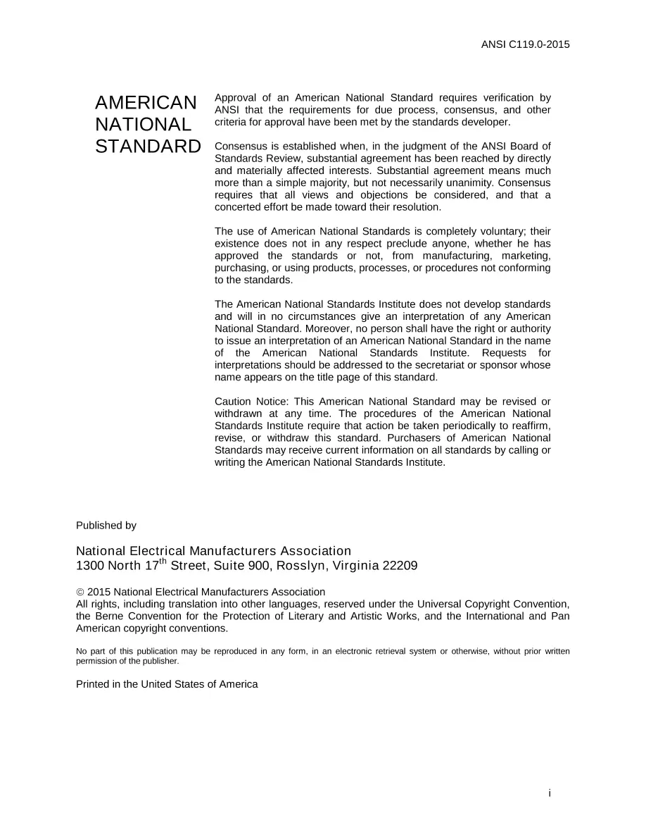 ANSI C119.0-2015 ANSI C119.0-2015 pdf