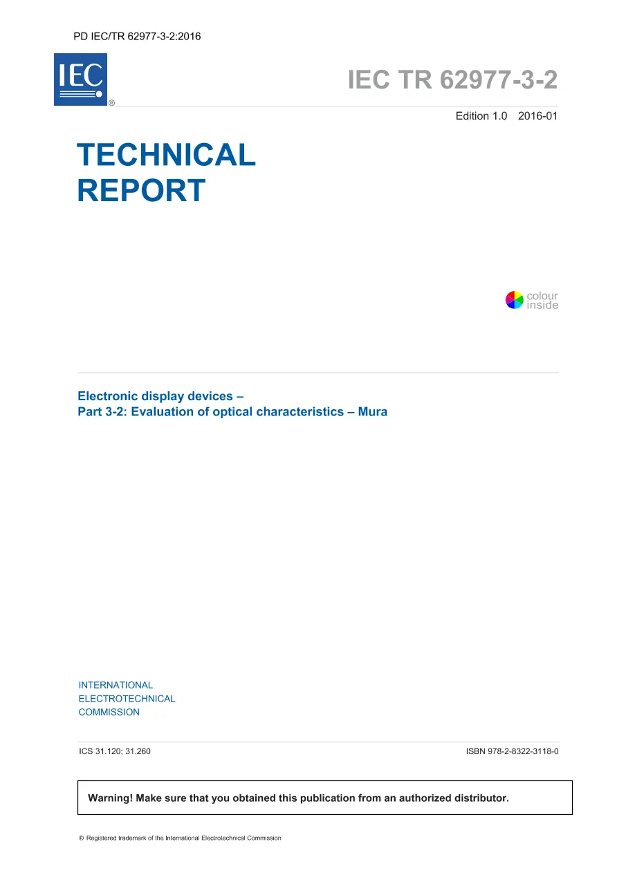 BS PD IEC/TR 62977-3-2:2016 pdf