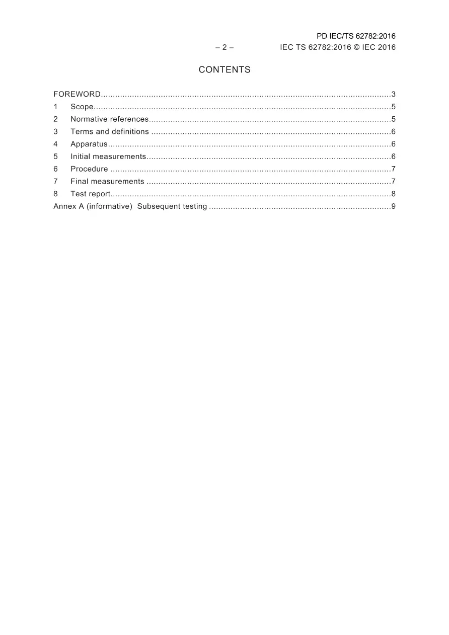 BS PD IEC/TS 62782:2016 BS PD IEC/TS 62782:2016 pdf
