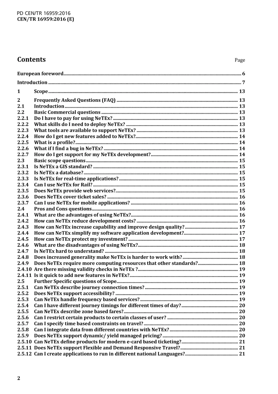 BS PD CEN/TR 16959:2016 BS PD CEN/TR 16959:2016 pdf