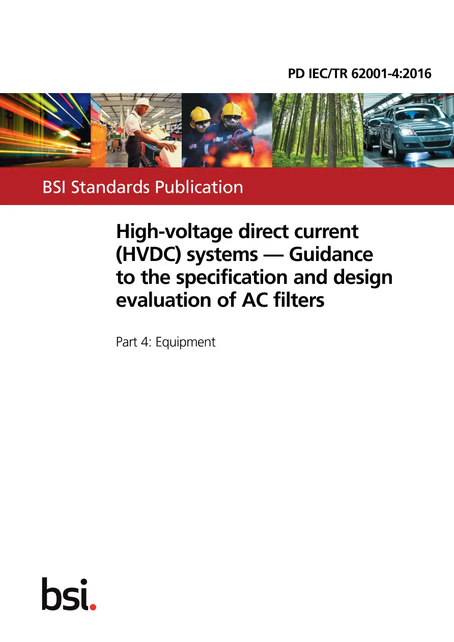 BS PD IEC/TR 62001-4:2016 BS PD IEC/TR 62001-4:2016 pdf