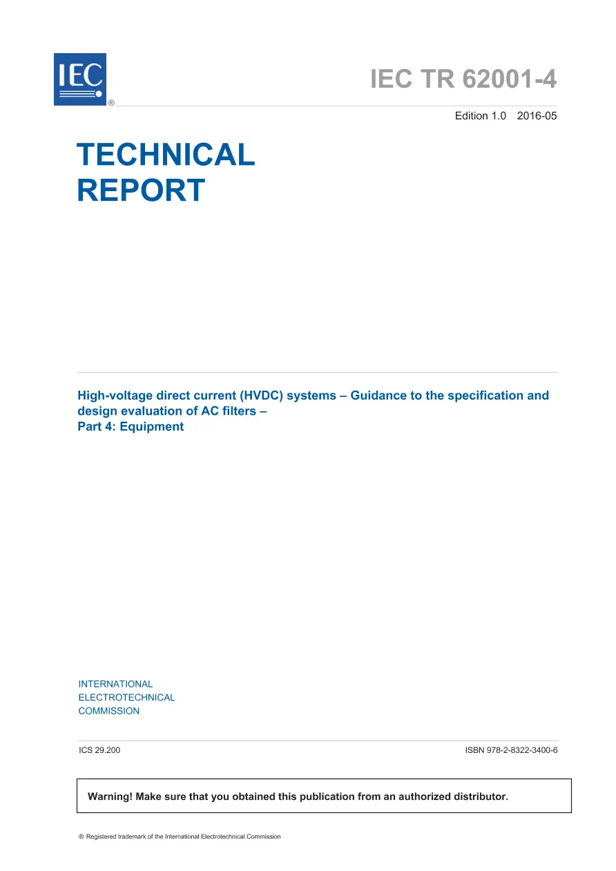 BS PD IEC/TR 62001-4:2016 BS PD IEC/TR 62001-4:2016 pdf