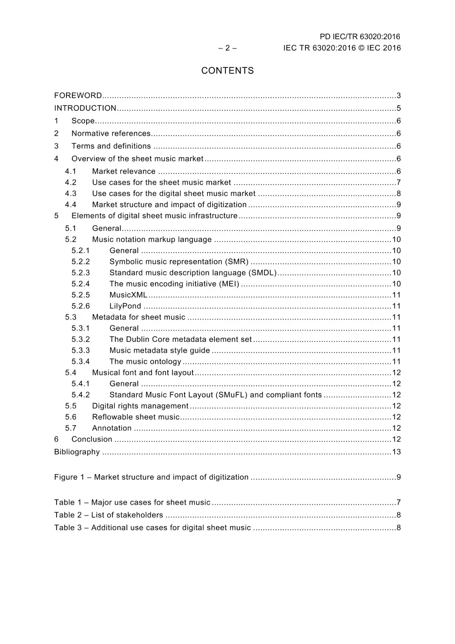 BS PD IEC/TR 63020:2016 pdf