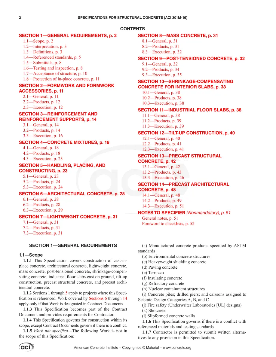 ACI 301M-16 ACI 301M-16 pdf