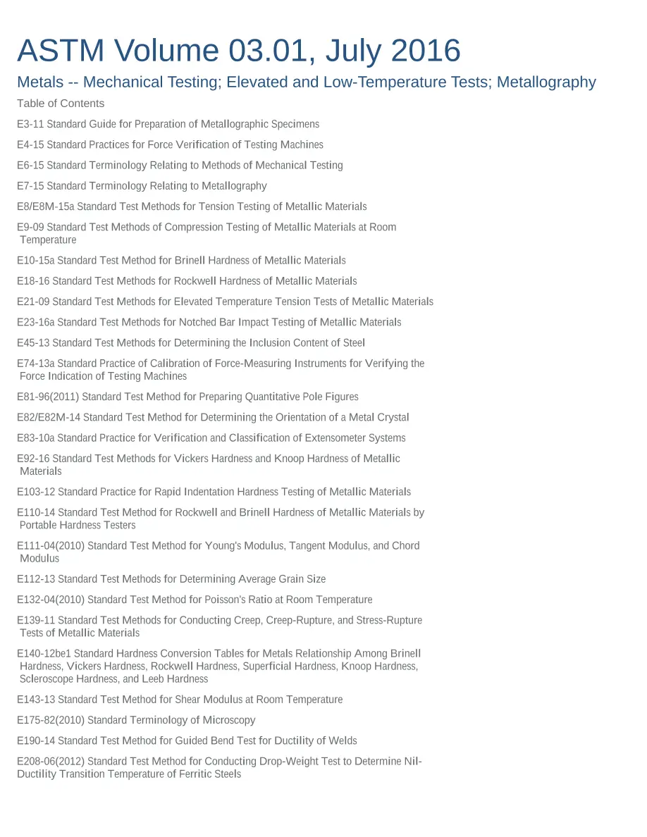 ASTM Volume 03.01:2016 ASTM Volume 03.01:2016 pdf