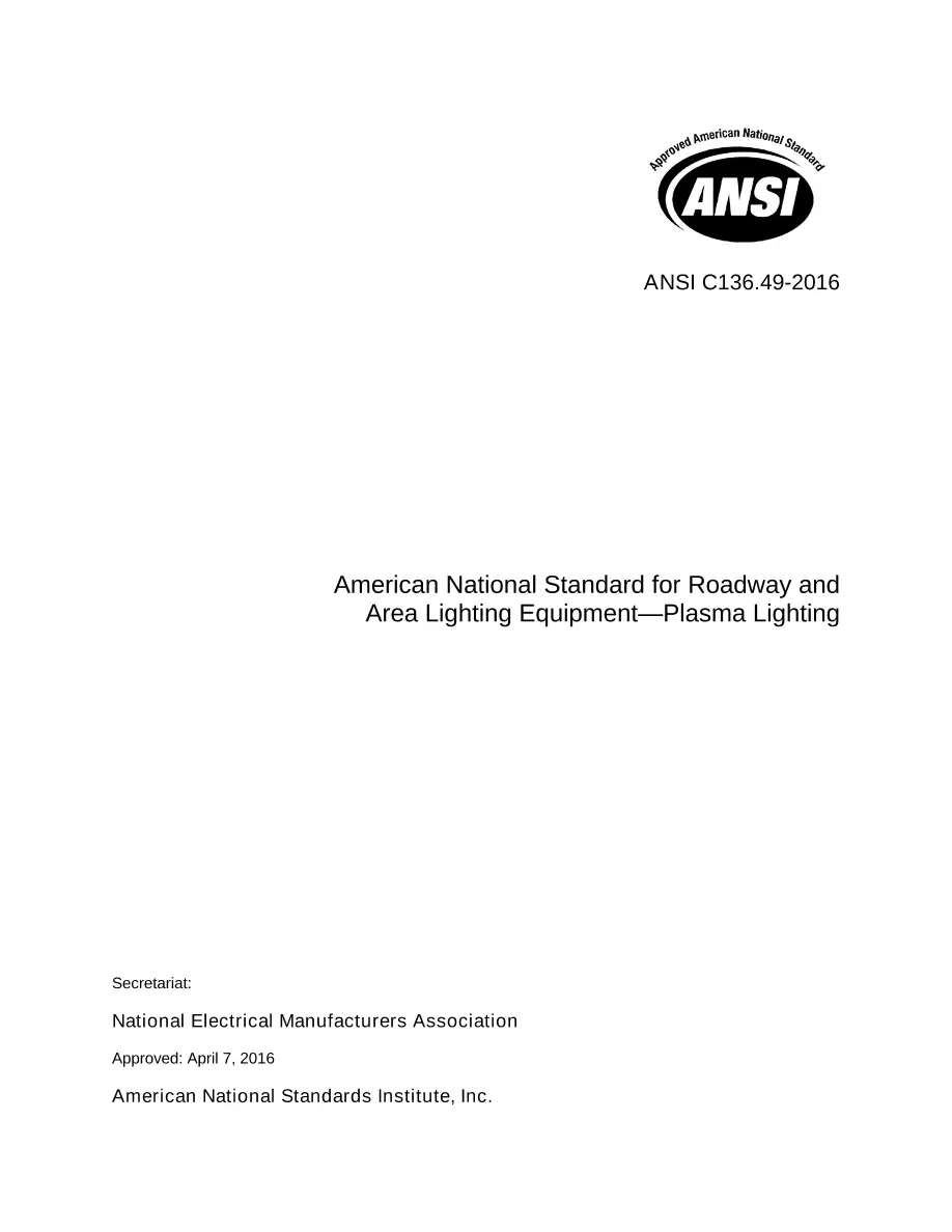 ANSI C136.49-2016 ANSI C136.49-2016 pdf