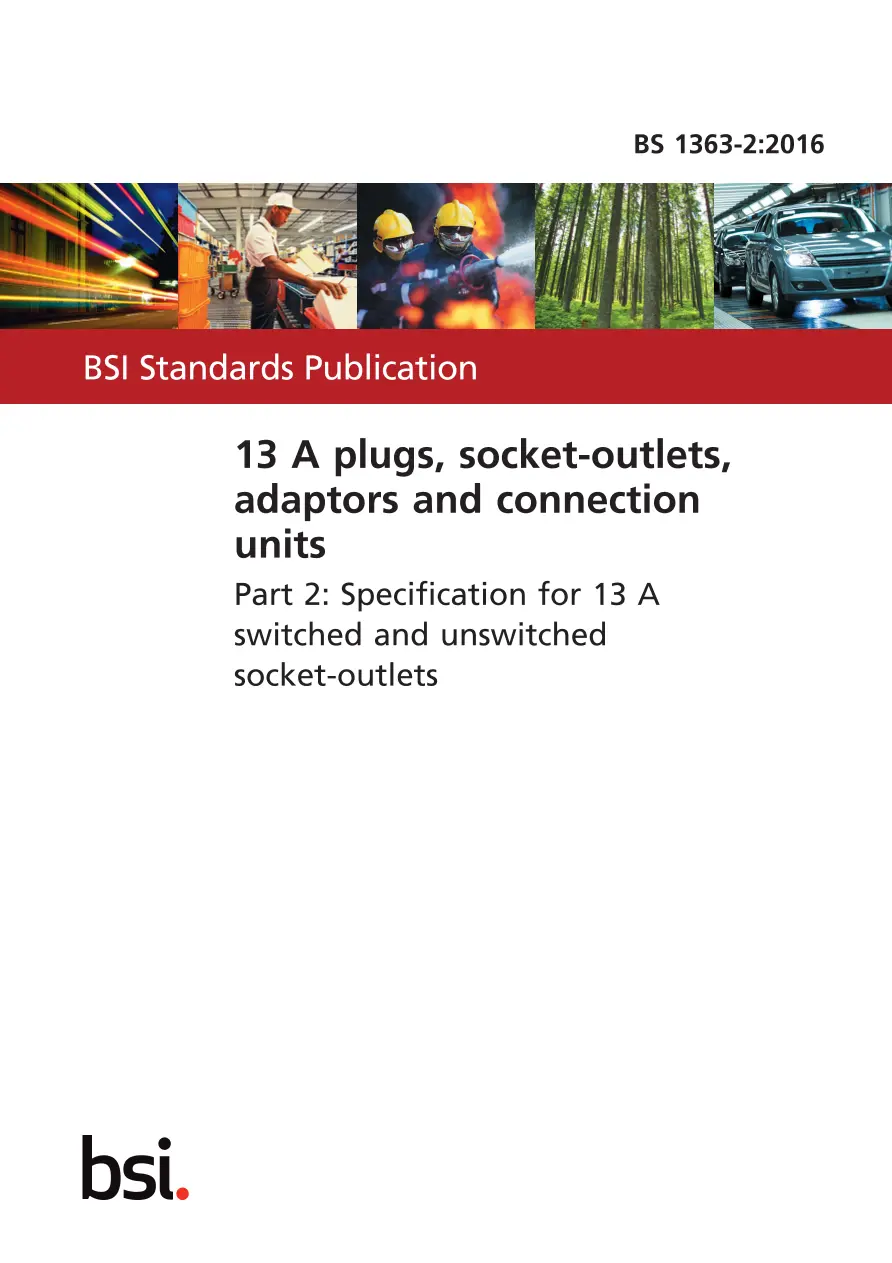 BS 1363-2:2016 BS 1363-2:2016 pdf