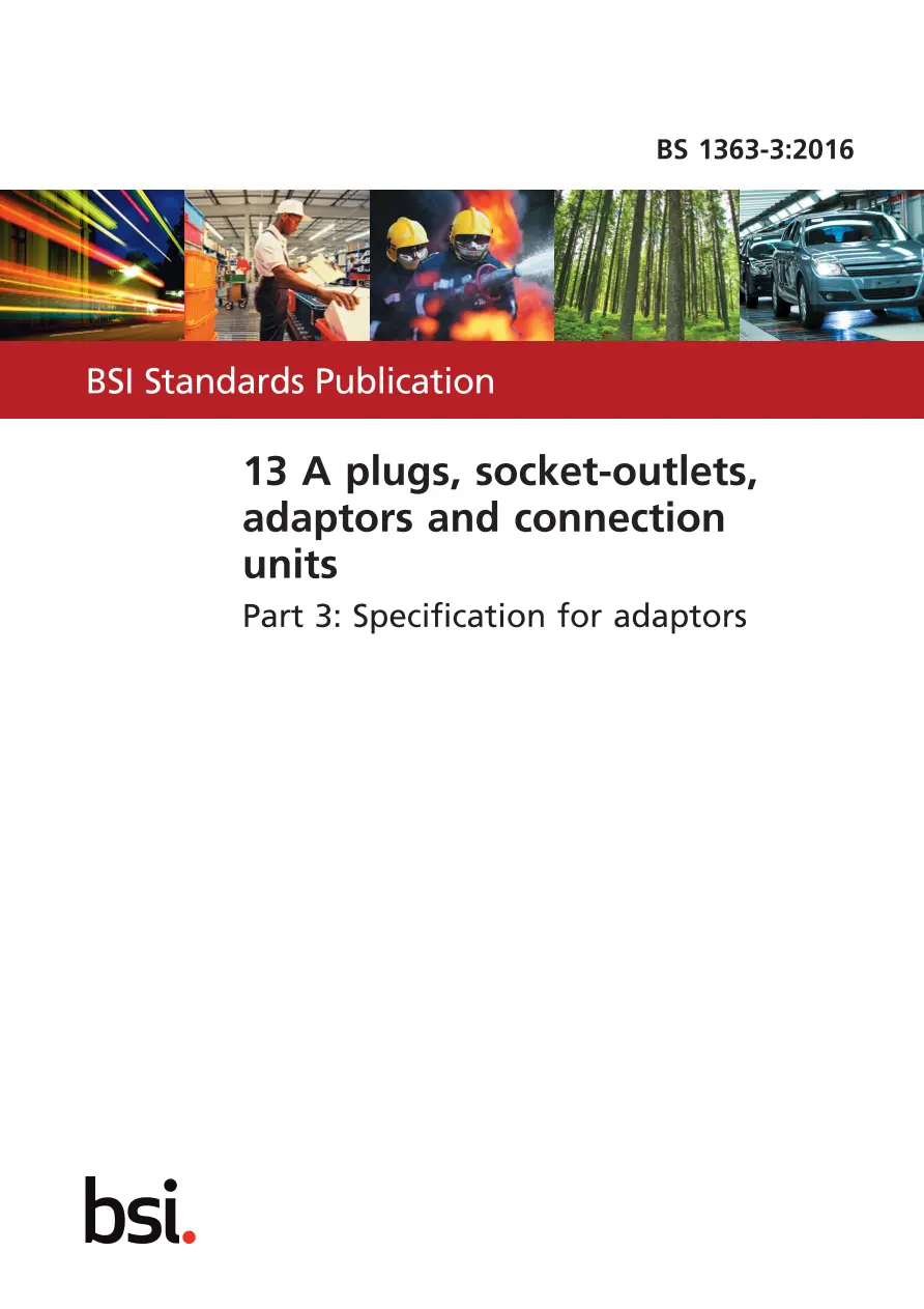 BS 1363-3:2016 BS 1363-3:2016 pdf