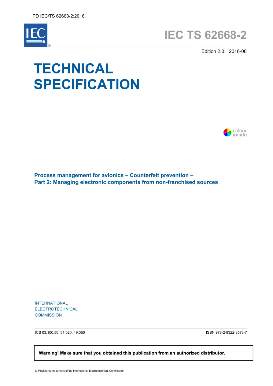 BS PD IEC/TS 62668-2:2016 BS PD IEC/TS 62668-2:2016 pdf