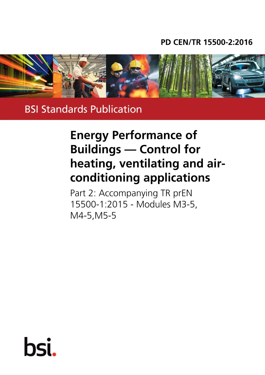 BS PD CEN/TR 15500-2:2016 BS PD CEN/TR 15500-2:2016 pdf