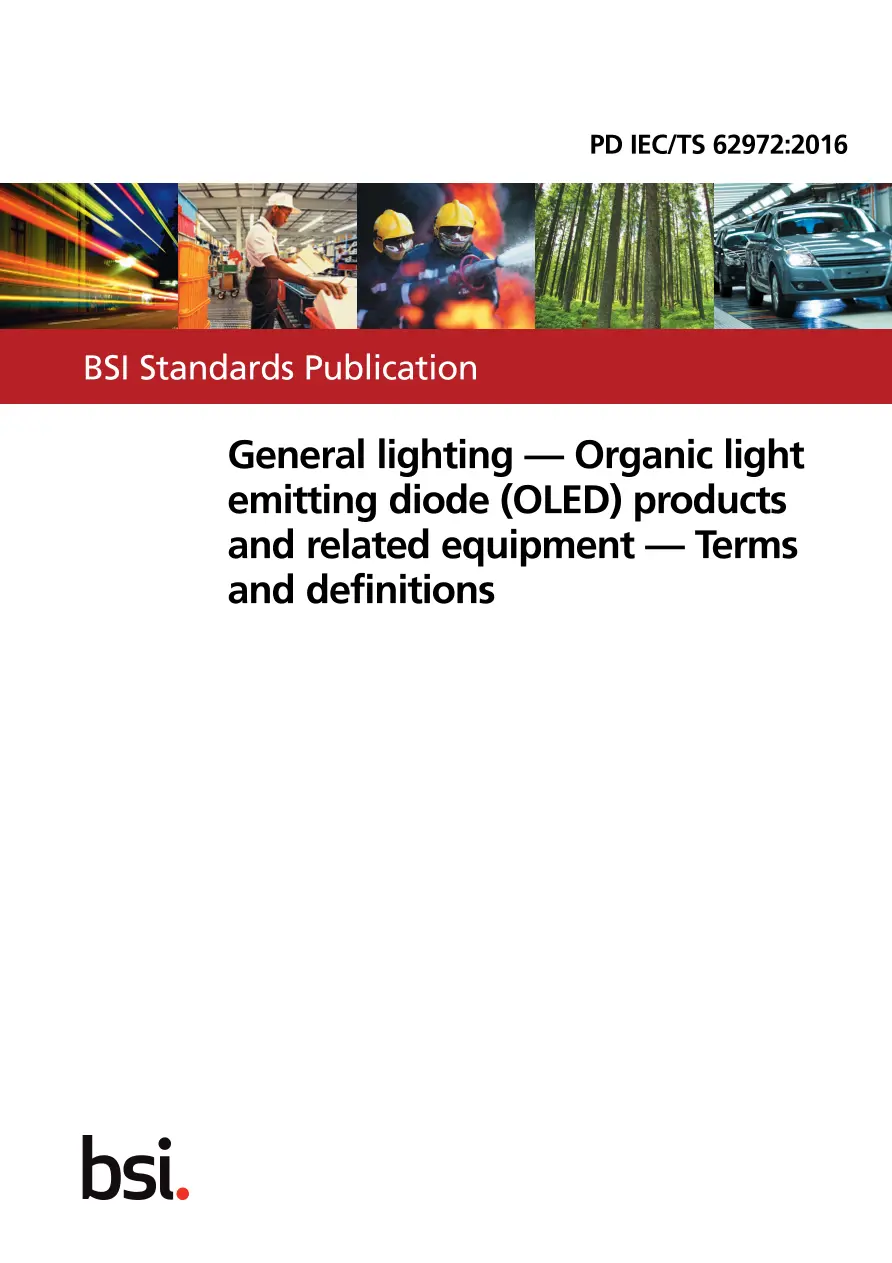 BS PD IEC/TS 62972:2016 pdf