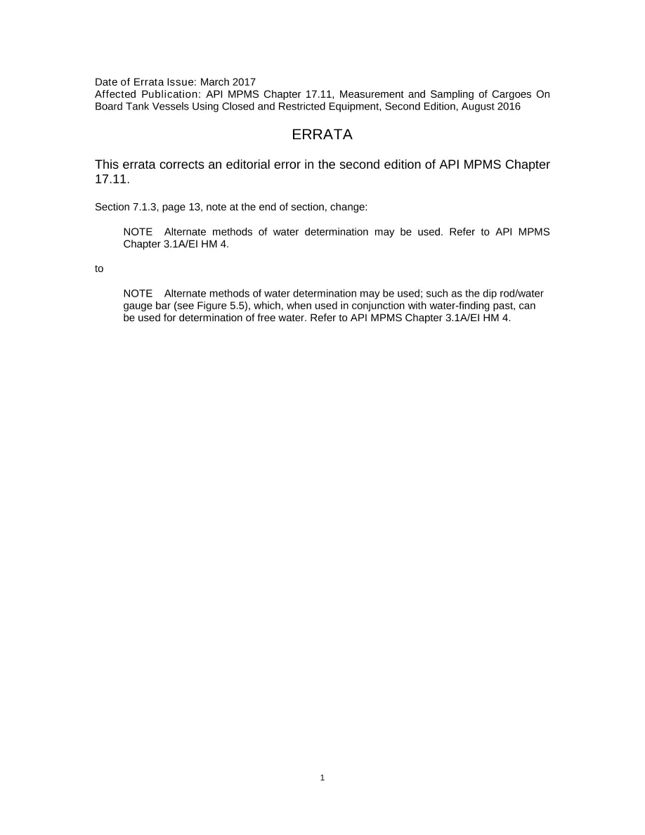 API MPMS Chapter 17.11 / EI HM 52 API MPMS Chapter 17.11 / EI HM 52 pdf