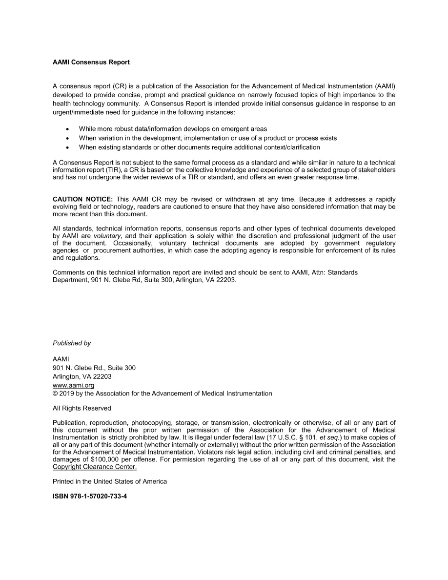 AAMI CR500:2019 AAMI CR500:2019 pdf