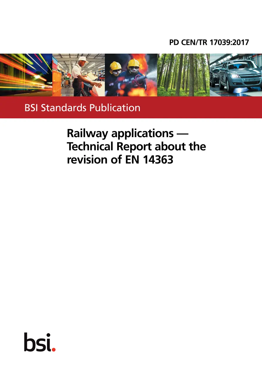 BS PD CEN/TR 17039:2017 BS PD CEN/TR 17039:2017 pdf