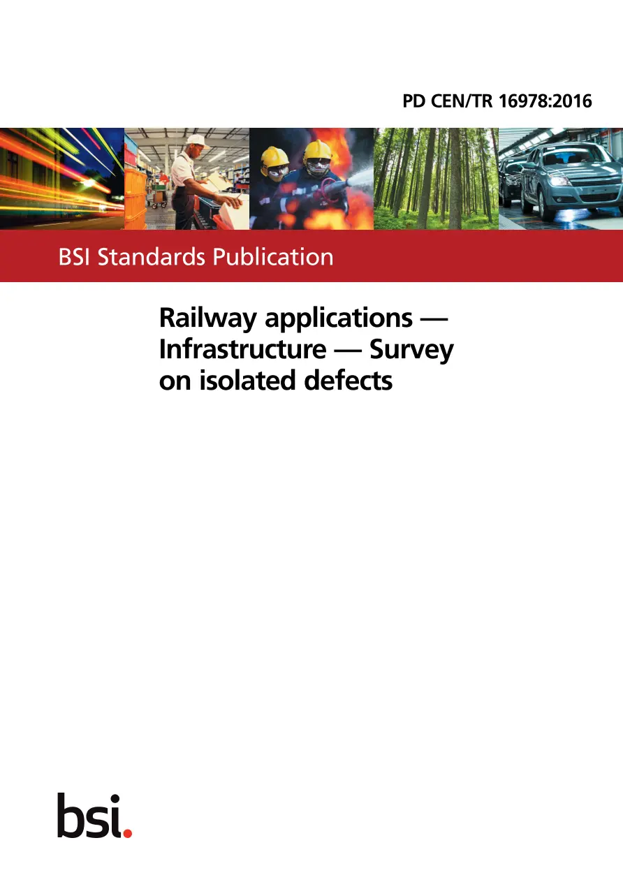 BS PD CEN/TR 16978:2016 BS PD CEN/TR 16978:2016 pdf
