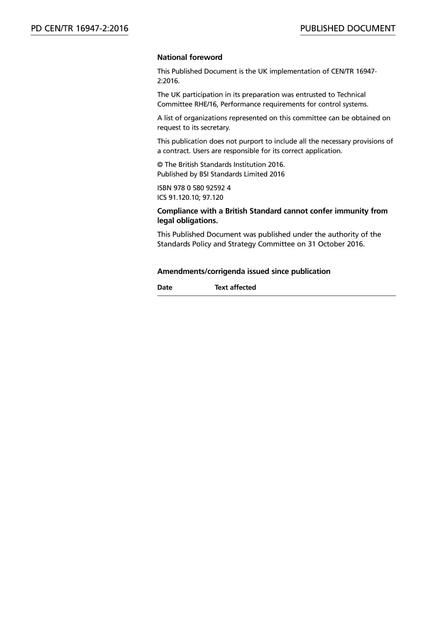 BS PD CEN/TR 16947-2:2016 BS PD CEN/TR 16947-2:2016 pdf