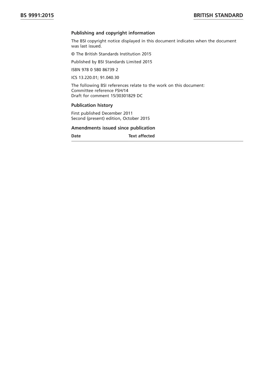 BS 9991:2015 BS 9991:2015 pdf