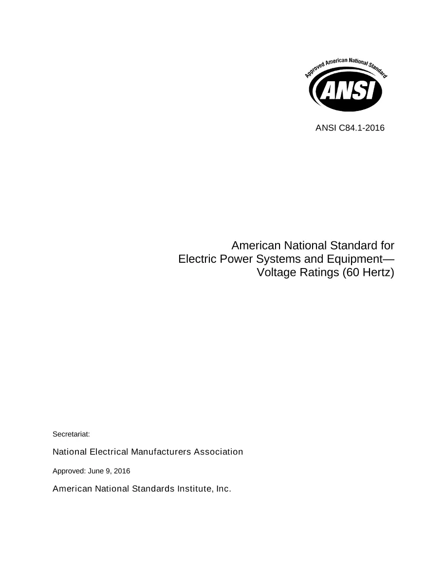 ANSI C84.1-2016 pdf