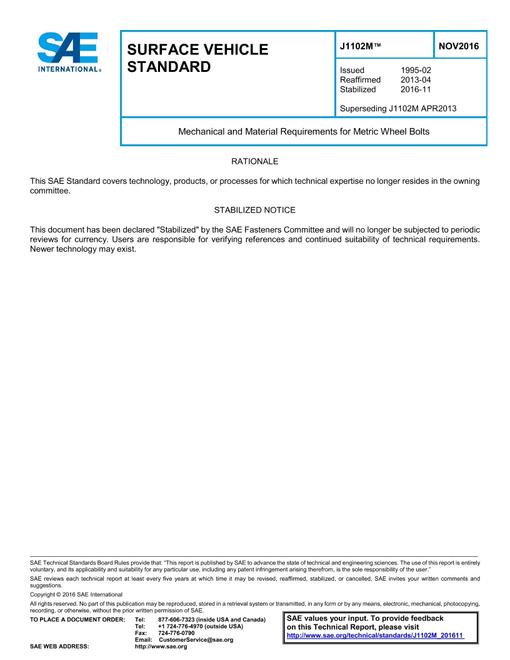 SAE J1102M_201611 pdf