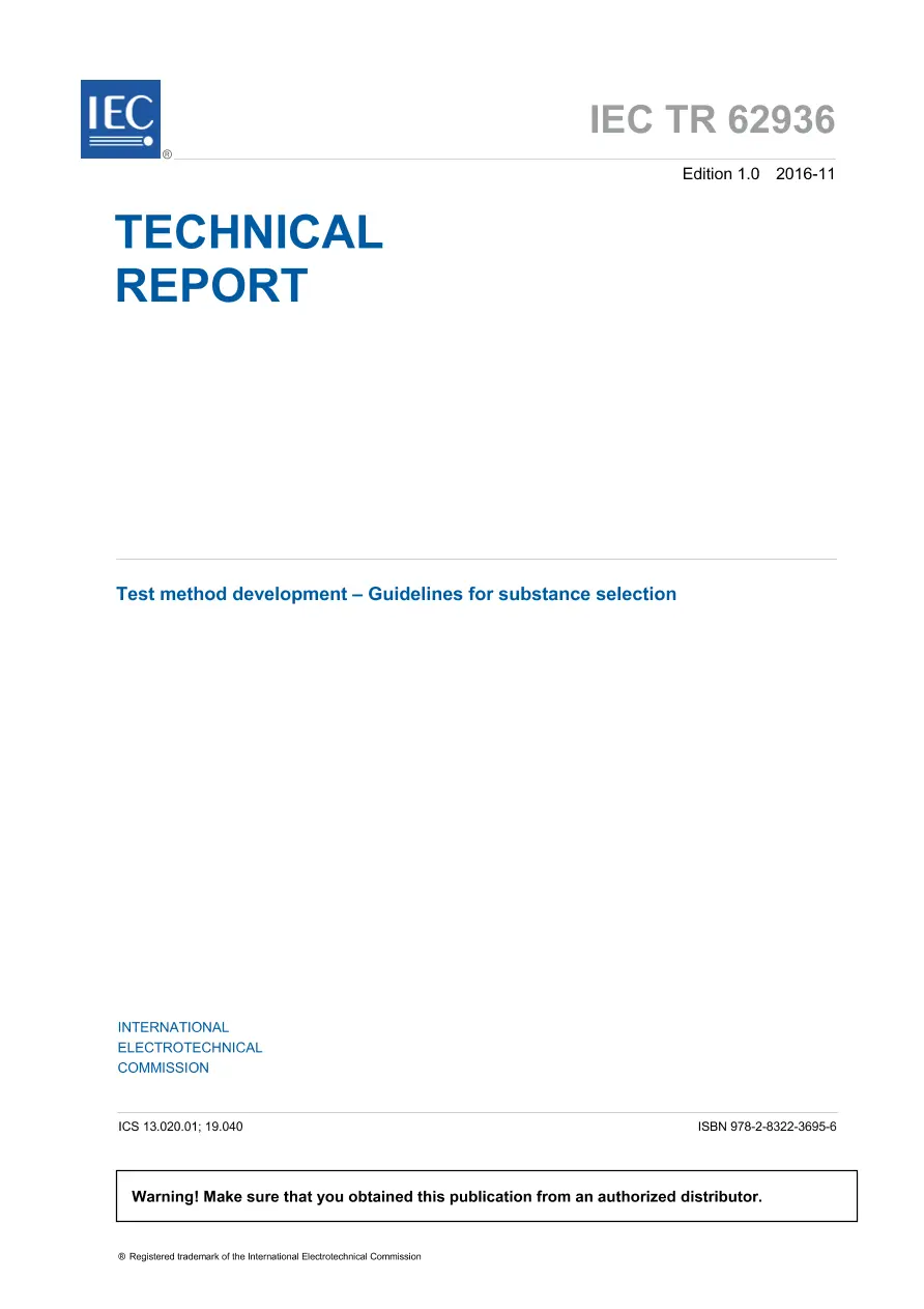 BS PD IEC/TR 62936:2016 BS PD IEC/TR 62936:2016 pdf