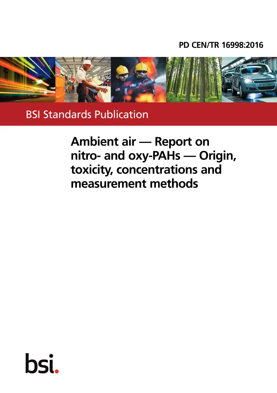 BS PD CEN/TR 16998:2016 BS PD CEN/TR 16998:2016 pdf