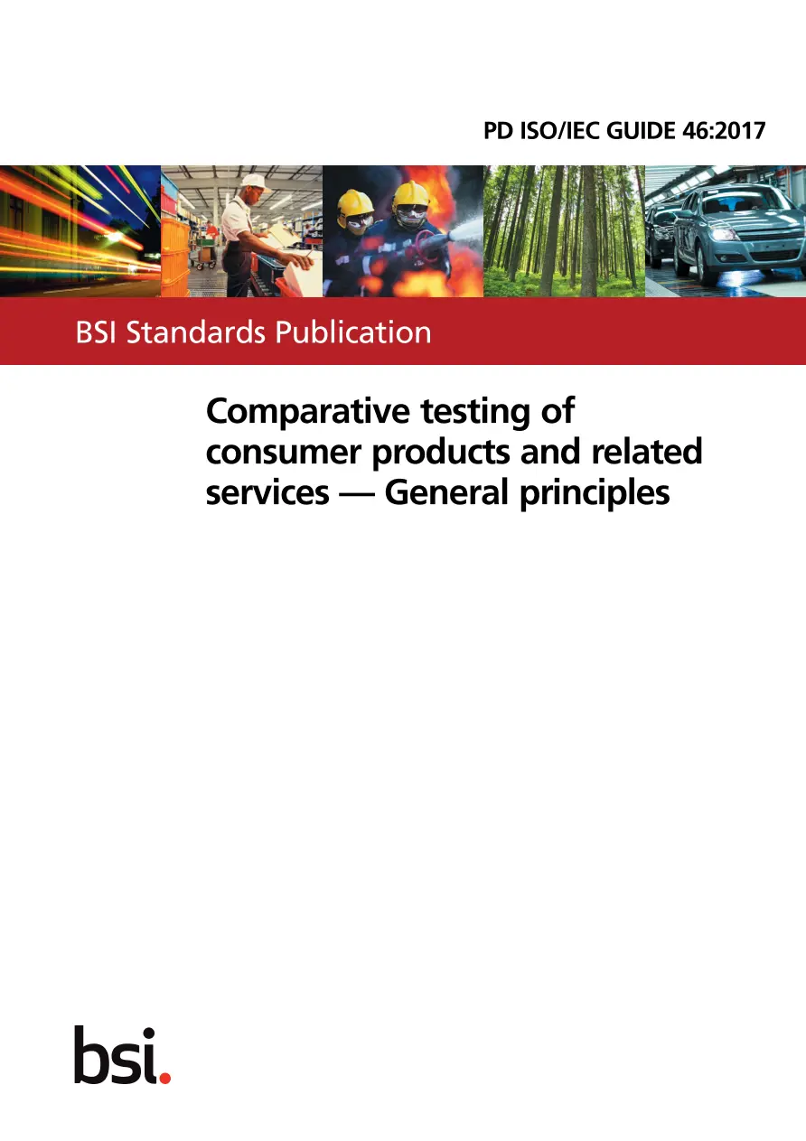 BS PD ISO/IEC GUIDE 46:2017 BS PD ISO/IEC GUIDE 46:2017 pdf