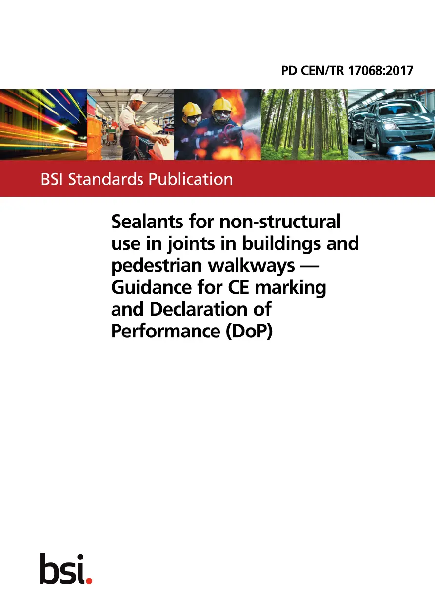BS PD CEN/TR 17068:2017 BS PD CEN/TR 17068:2017 pdf