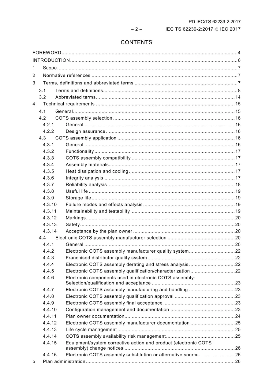 BS PD IEC/TS 62239-2:2017 BS PD IEC/TS 62239-2:2017 pdf