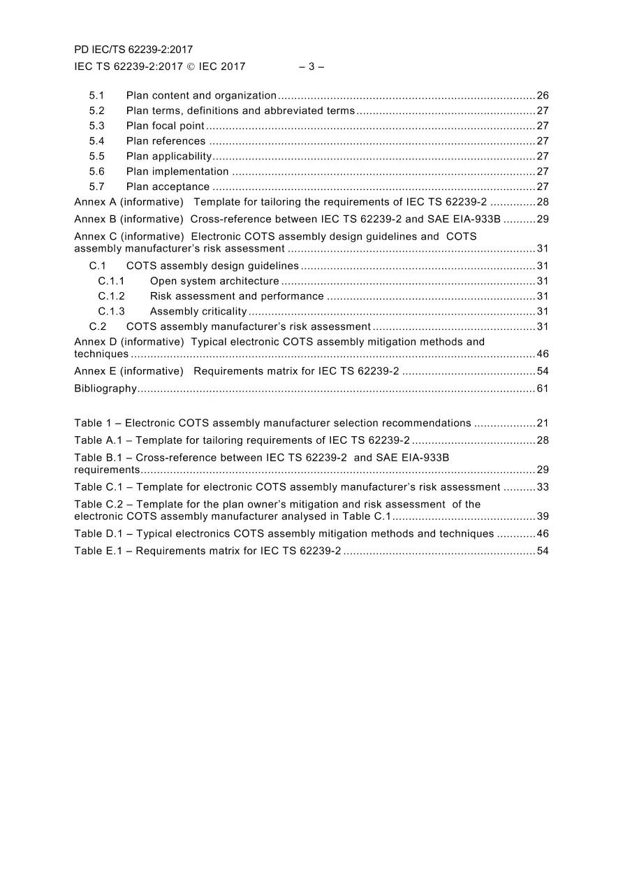 BS PD IEC/TS 62239-2:2017 BS PD IEC/TS 62239-2:2017 pdf