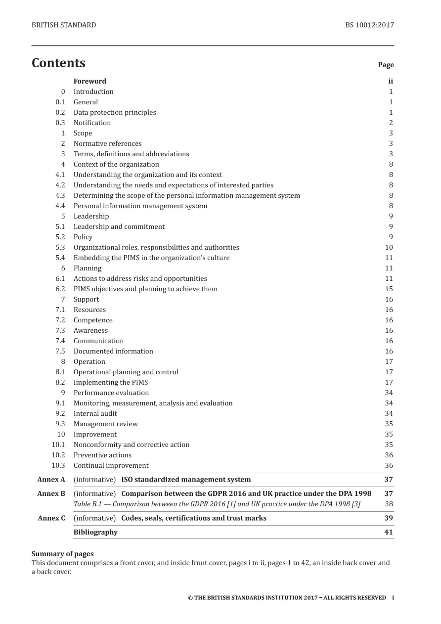 BS 10012:2017 pdf