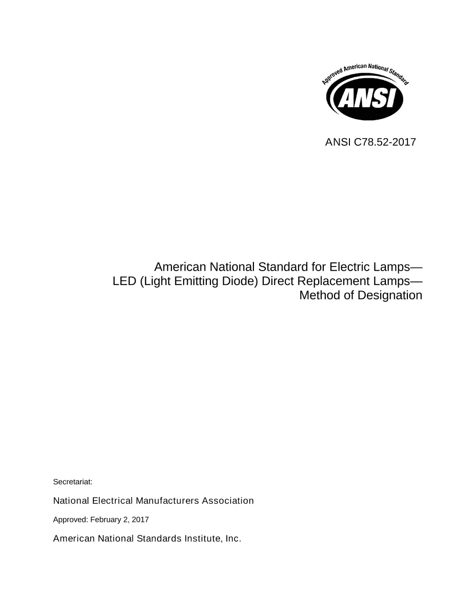 ANSI C78.52-2017 ANSI C78.52-2017 pdf