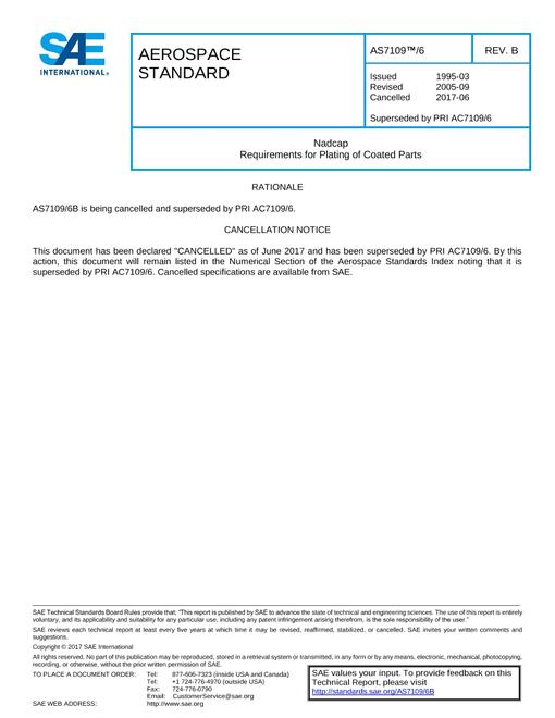 SAE AS7109/6B pdf