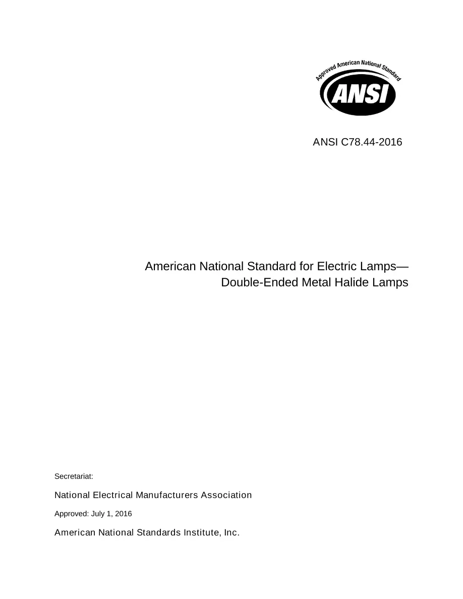 ANSI C78.44-2016 ANSI C78.44-2016 pdf