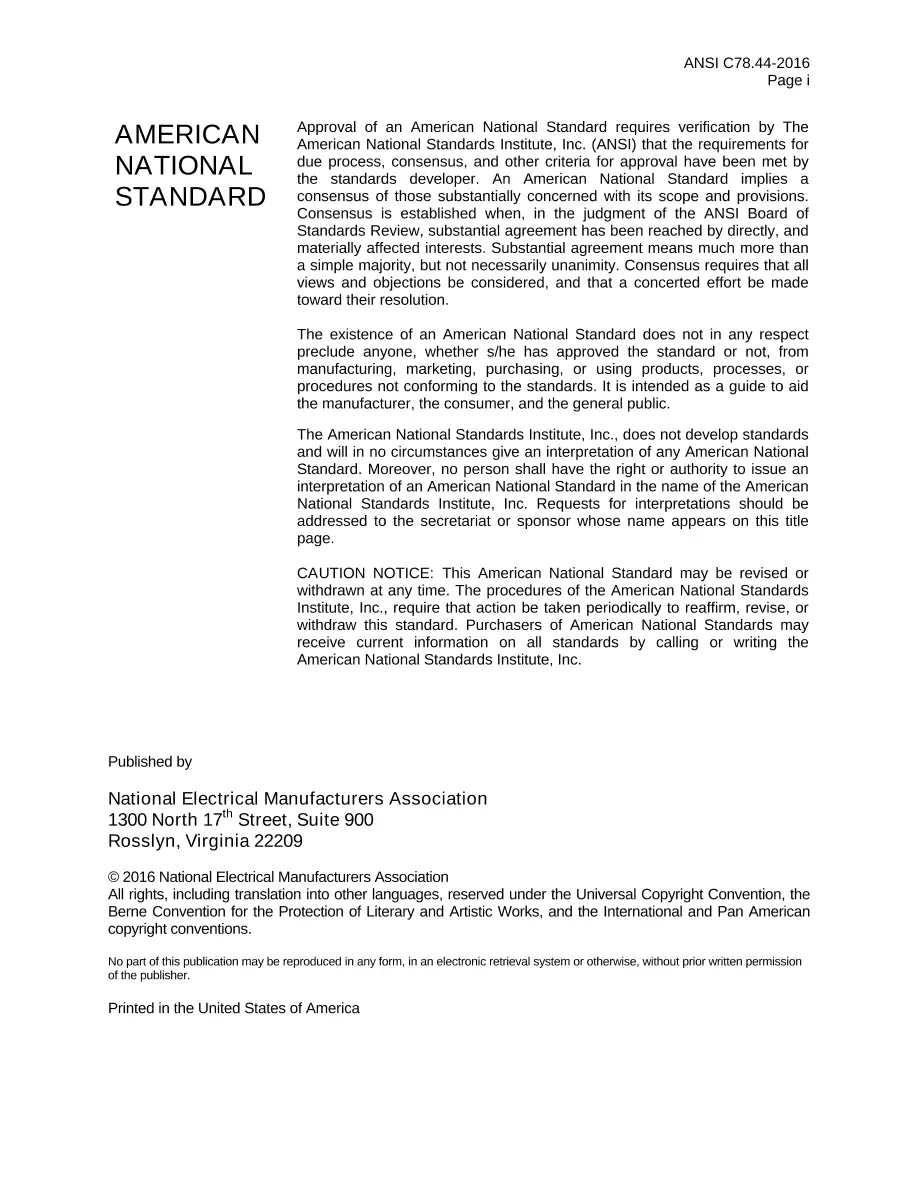 ANSI C78.44-2016 ANSI C78.44-2016 pdf